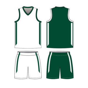 Reversible Stripes Basketball Uniform