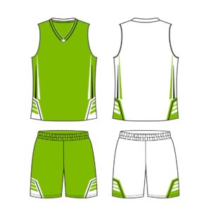 Reversible 3-Point Basketball Uniform