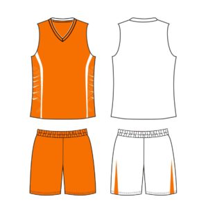 Reversible Down Court Basketball Uniform