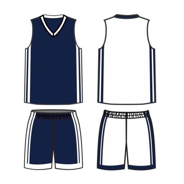 Reversible Court Side Basketball Uniform - Image 10