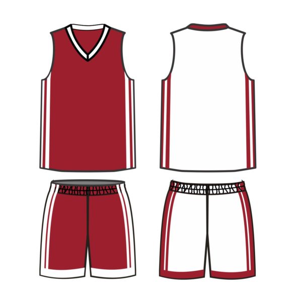 Reversible Court Side Basketball Uniform - Image 6
