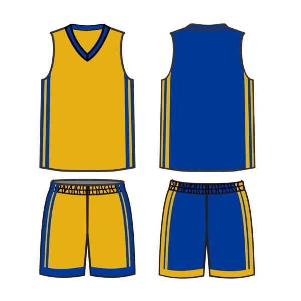 Reversible Court Side Basketball Uniform - Image 3