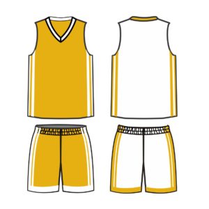 Reversible Court Side Basketball Uniform