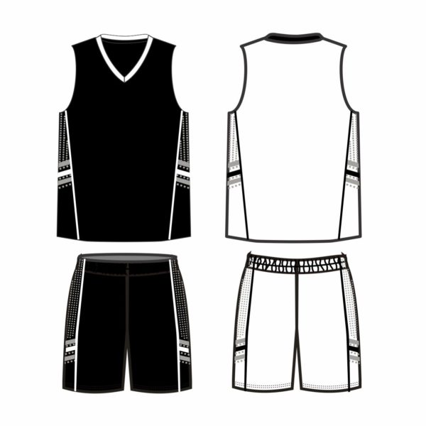 Reversible Earn Your Stripes Basketball Uniform - Image 14