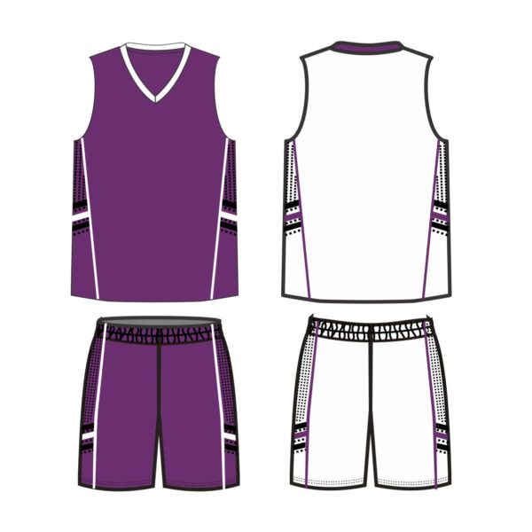 Reversible Earn Your Stripes Basketball Uniform - Image 8