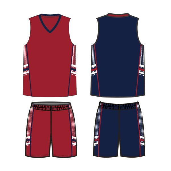 Reversible Earn Your Stripes Basketball Uniform - Image 7