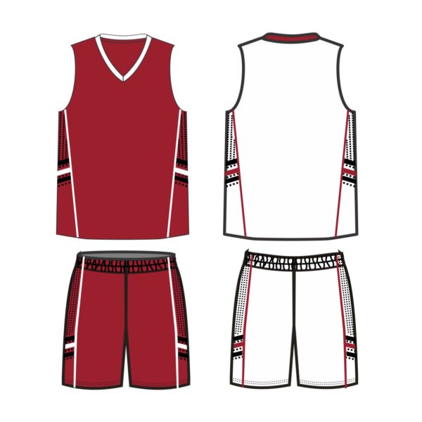 Reversible Earn Your Stripes Basketball Uniform - Image 6