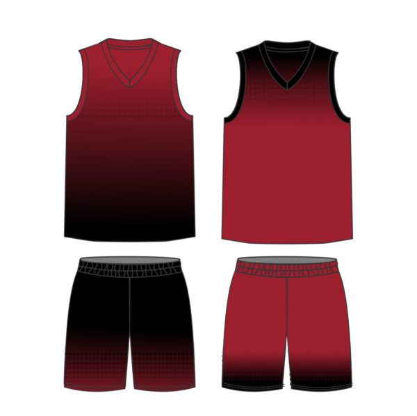 Reversible Free Throw Basketball Uniform - Image 15