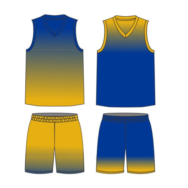 Reversible Free Throw Basketball Uniform - Image 3