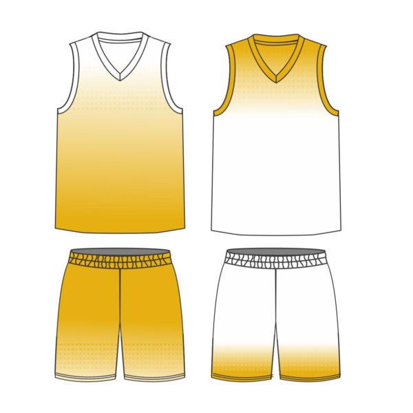 Reversible Free Throw Basketball Uniform - Image 2