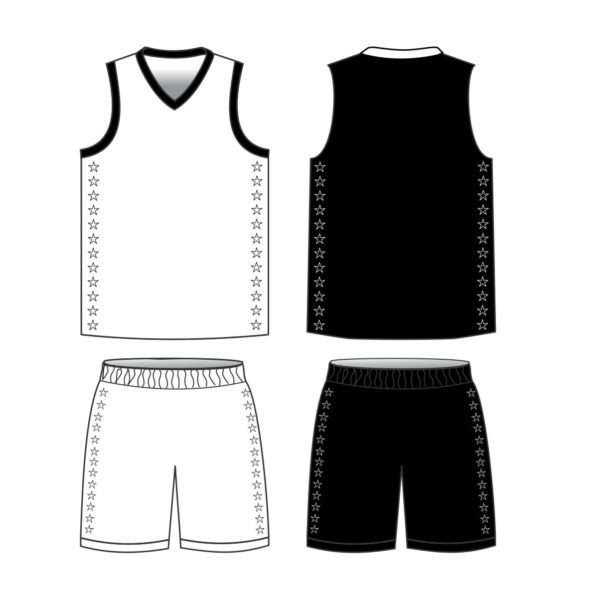 Reversible Superstar Basketball Uniform - Image 15