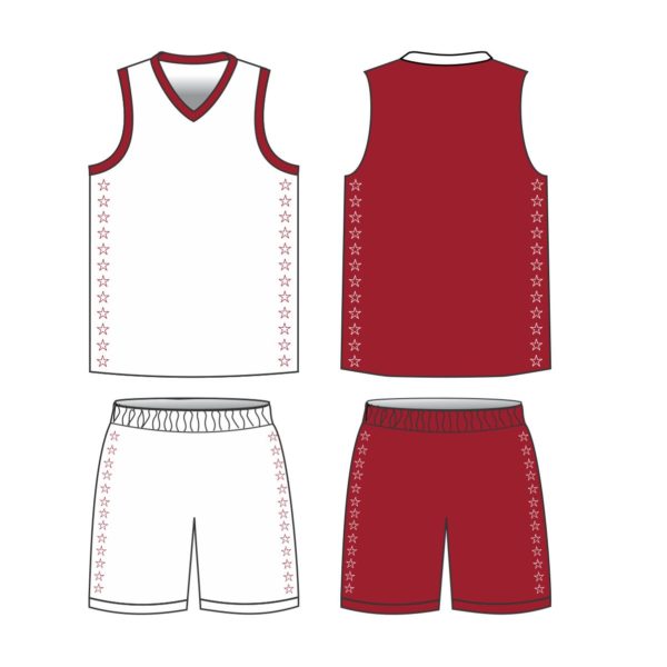 Reversible Superstar Basketball Uniform - Image 6