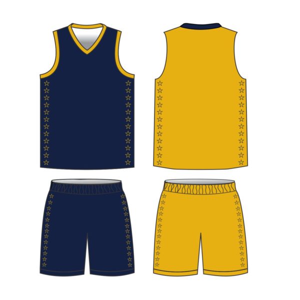 Reversible Superstar Basketball Uniform - Image 4