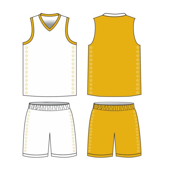 Reversible Superstar Basketball Uniform - Image 2
