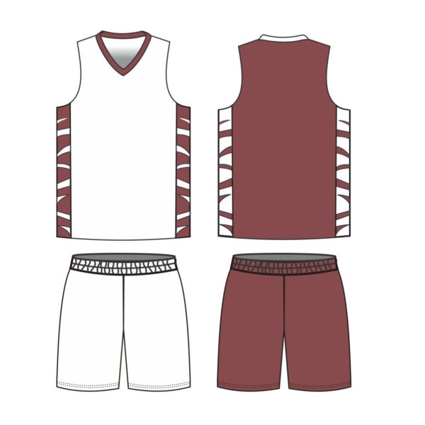 Reversible Eye of the Tiger Basketball Uniform - Image 12