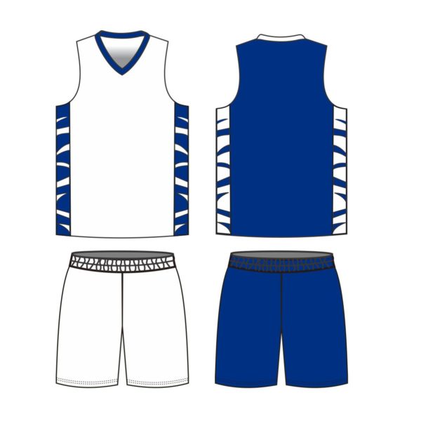 Reversible Eye of the Tiger Basketball Uniform - Image 5